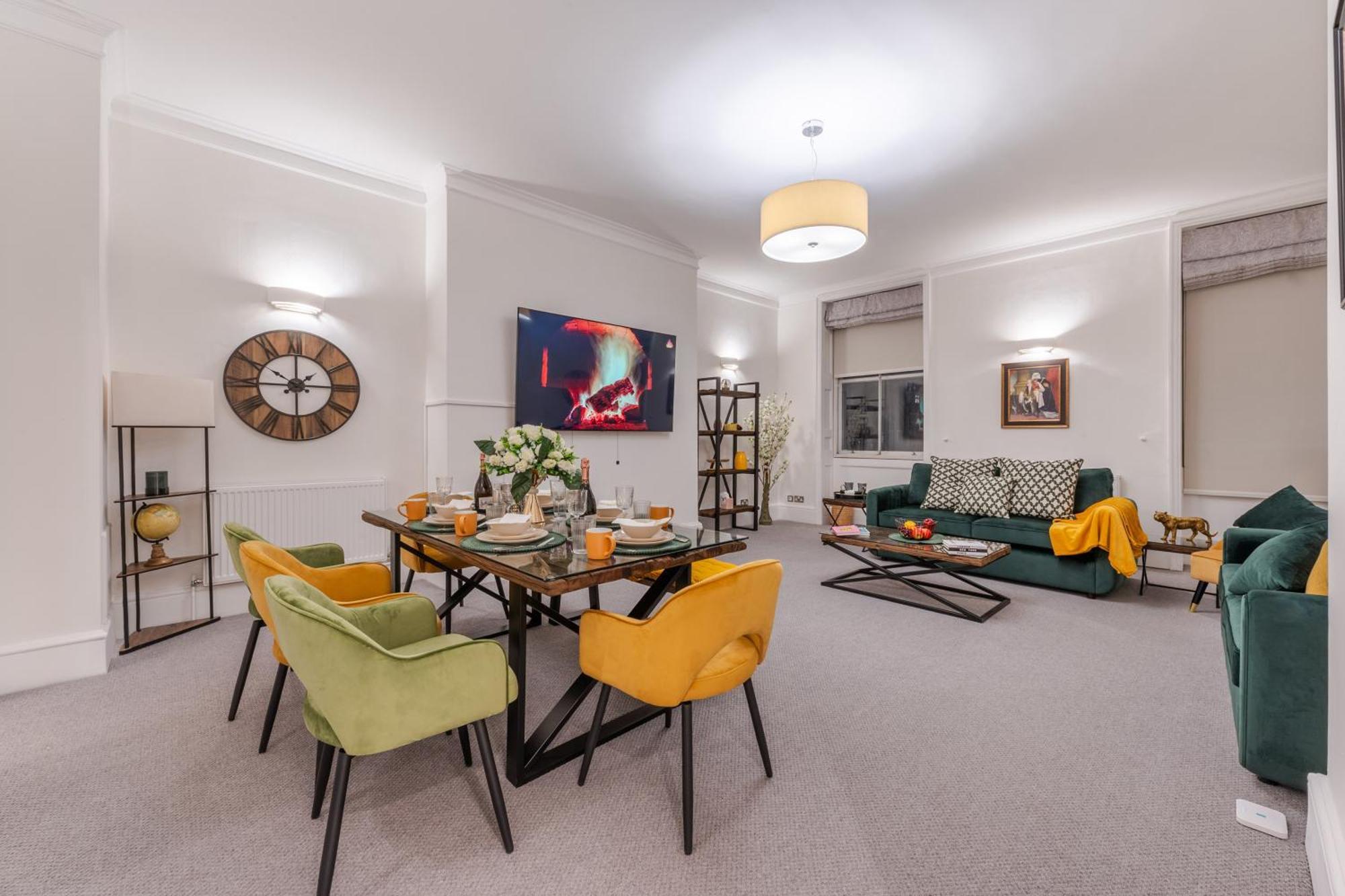 5H Modern Elegance 1-Bedroom City Living In Лондон Екстер'єр фото
